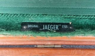 Rare Vintage Jaeger Etui Dual Double Violin Case