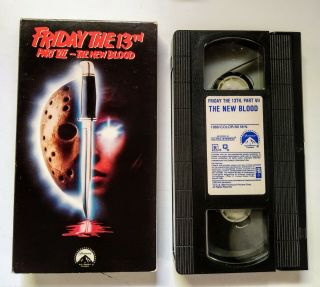 Friday The 13th Part Vii 7 The Blood Vhs Video Tape Movie Horror Rare R
