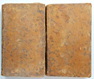 1781 LES NUITS D ' YOUNG (THE YOUNG NIGHTS) vol 1 - 2 ANTIQUE FRENCH BOOKS 8 2