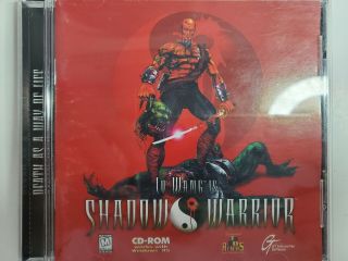 Lu Wang Is Shadow Warrior - 1997 - 3d Realms - Rare Shooter Pc Cd - Rom Game