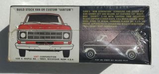 Rare NOS Factory Mid 1970 ' s Vantom Ford Econoline Van Kit by AMT 3