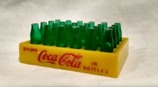 Rare Vintage Buddy L Coca Cola Bottles And Crate For Delivery Truck