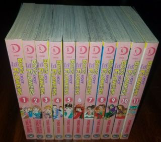 Boys Over Flowers Manga By Yoko Kamio Volumes 1 - 11 English Shojo Rare Oop