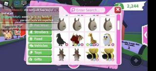 Roblox Adopt Me NFR Giraffe NEON FLY RIDE EXTREMELY RARE VALUABLE PET 2