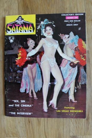 Satana,  No.  1,  Nudes,  Burlesque,  Gene Bilbrew,  Stanton,  Bettie Page,  Very Rare