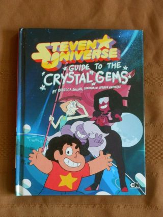 Steven Universe Guide To The Crystal Gems (2015,  Hardcover) Rebecca Sugar Rare