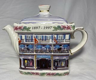 Sadler Teapot A.  S.  Cooper & Sons 100th Anniversary Made In England.  Rare