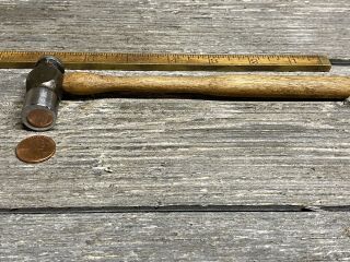 Rare Vintage Maydole 2oz Baby Ball Peen Hammer With Custom Handle