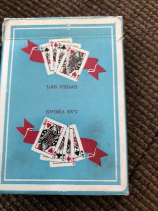 RARE Deck Four Queens Casino Hotel Las Vegas Nevada Deck of Playing Cards Box 3