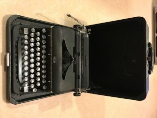 Vintage Antique Royal Portable Typewriter With Case Great