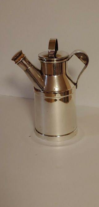 Reed And Barton Silverplate 25 Cocktail Shaker Milk Jug Can