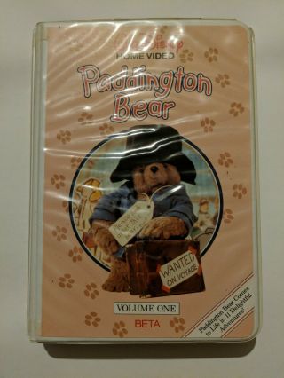 Paddington Bear Volume 1 Rare British Animation Beta Walt Disney 11 Episodes