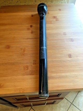 Maglite / Mag - Lite 7 C Cell Flashlight - Rare Discontinued Model - Made In Usa