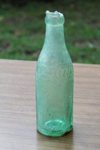 Biedenharn Straight Side Coca Cola Bottle Vicksburg Mississippi Miss MS Rare 2
