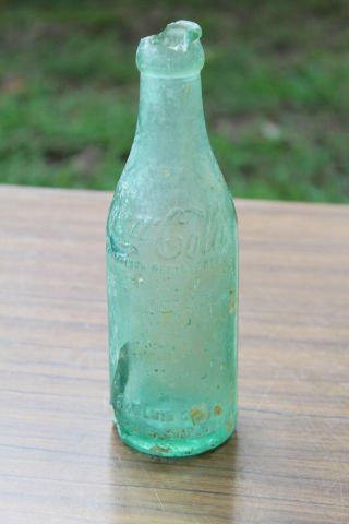 Biedenharn Straight Side Coca Cola Bottle Vicksburg Mississippi Miss MS Rare 3
