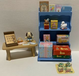 Calico Critters Sylvanian Families Baby Accessories Toys Cash Register Furniture