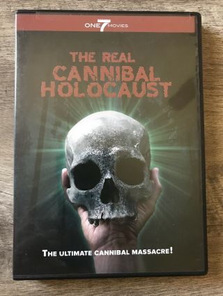 The Real Cannibal Holocaust Dvd Disc Horror Out Of Print Rare Bruno Mattei