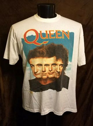 1992 Queen Miracle Freddie Mercury Vtg Shirt Band Backstage Pass Rare