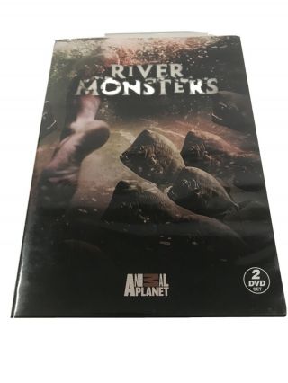 River Monsters (dvd,  2009,  2 - Disc Set) Rare Animal Planet Dvd101