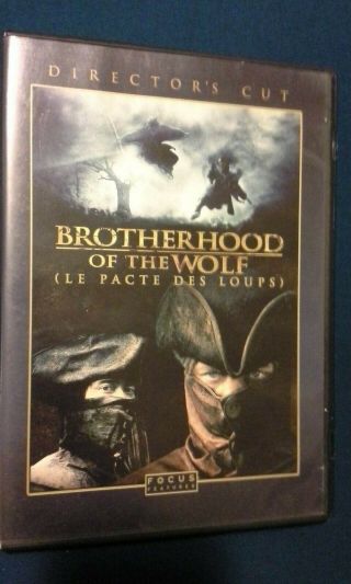 Brotherhood Of The Wolf Dvd Rare 2 - Disc Director 