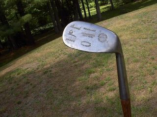 Antique,  Hickory Wood Shaft Dreadnought Golf Mashie Special H.  C.  Lee