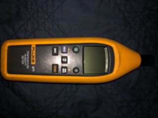 Fluke 971 Temperature Humidity Meter Rarely.  Kept In A Case.  Condi