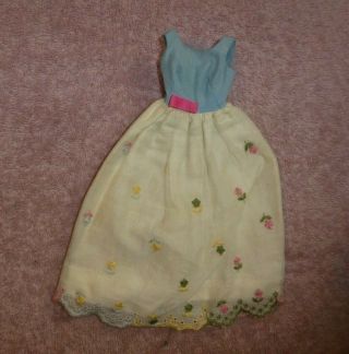 Vintage Barbie Doll - Vintage Francie Doll 1260 First Formal Gown
