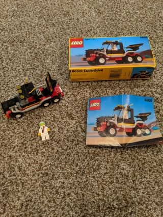Vintage Lego Diesel Daredevil 6669 Complete W/box & Instructions