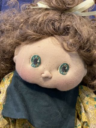 Jan Shackelford Cloth Doll 21 " Lil Georgia Cousins,  64 Of 150 1995 " Betsy Sue "