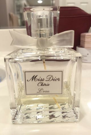 Miss Dior Cherie L’eau Edt Perfume 3.  4 Oz Very Rare Discontinued