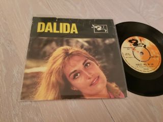 Dalida - Parlez Moi De Lui / Baisse Un Peu La Radio 7 " Turkey Mega Rare Turkish