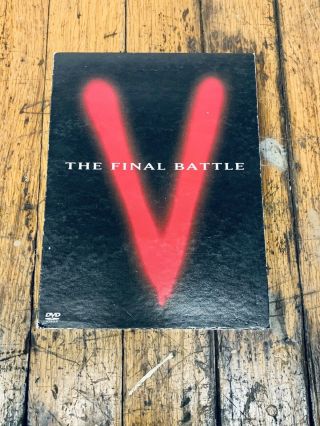 V: The Final Battle (dvd,  2002,  2 - Disc Set) Vg Rare Oop Htf