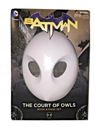 Batman The Court Of Owls Mask Dc Comics (no Book) Collectible Mask Rare