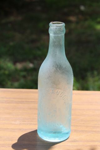 Chattanooga Tennessee Bottling Co.  Oval Slug Bottle Tenn TN Rare Whittled 2