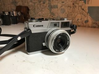 Canon Canonet 28 Rangefinder Camera With 40mm F2.  8 Vintage Old Rare Classic