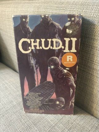 C.  H.  U.  D.  Ii Chud 2 Vhs Vestron Rare Horror Cult