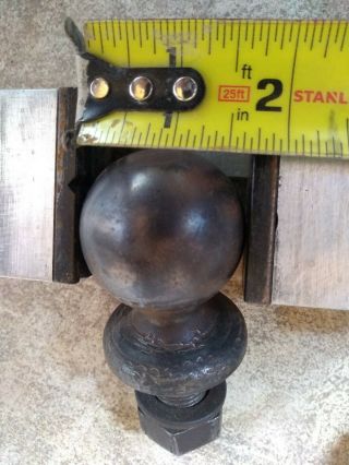1 - 3/4 In X 3/4 Bolt Vintage Hitch Ball.  Rare