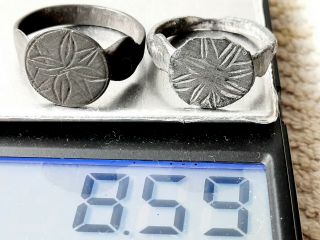 Ancient Medieval Bronze Ring Vintage Antique Artifact Viking