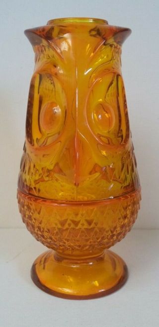 Viking Orange Owl Fairy Lamp 50 
