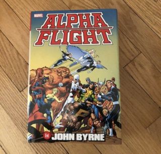 Alpha Flight By John Byrne Omnibus Read Once Rare Oop X - Men Marvel