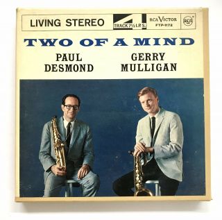 Very Rare Paul Desmond Gerry Mulligan Two Of A Mind Reel To Reel Tape