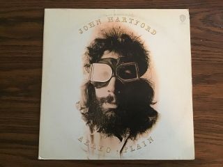 John Hartford - Aereo - Plain Lp Record 1971 Wb 1916 Bluegrass Randy Scruggs Rare