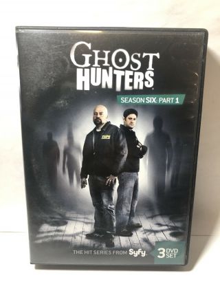 Ghost Hunters: Season 6: Part 1 Dvds - 3 Disc Set - Rare Oop