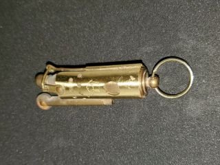 Antique Vintage Brass Camel Cigarettes Trench Lighter Tobacciana Collectible Usa