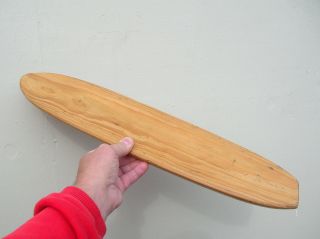 Vintage Nash? Wooden Sidewalk Skateboard Surfboard 1960s Deck Skater Hobie