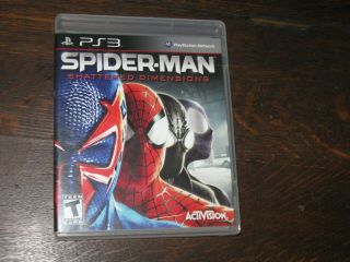 Spider - Man: Shattered Dimensions Playstation 3 Game Ps3 Rare