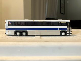 Rare Custom Corgi Mci Model Bus Toy Express Nycta Bus York O Scale