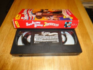 Disney ' s Sing Along Songs - Lets Go to the Circus (VHS,  1994) Rare Kids Mickey 3