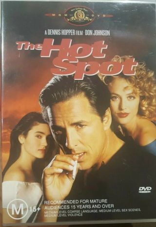 The Hot Spot Rare Dvd Don Johnson Jennifer Connolly Neo Noir Dennis Hopper Film
