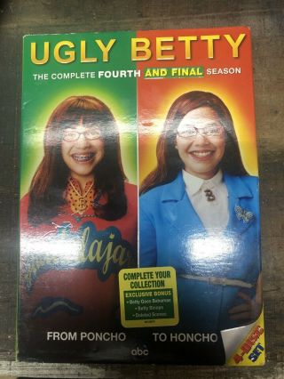 Ugly Betty: The Complete Fourth Season (dvd,  4 - Disc Set) Oop Dvd Rare Tv Series
